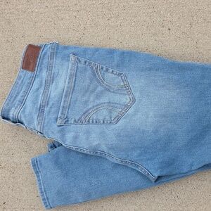 HOLLISTER Curvy Distress Women's Size 8s High-Rise Super Skinny Jeans